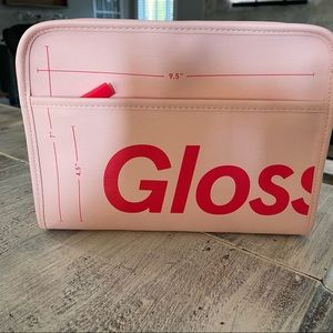 Glossier beauty bag